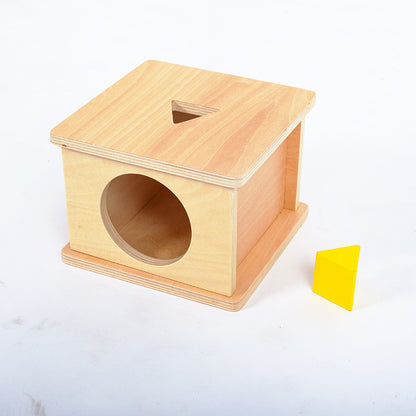 Montessori Wooden Shape Box