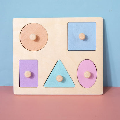 Montessori Wooden Target & Drawer Box