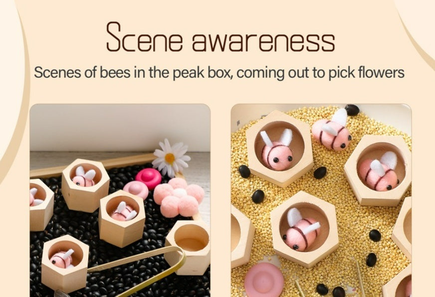 Montessori Wooden Bee Toy