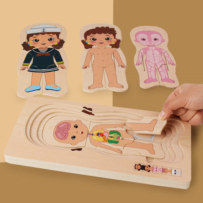 Montessori Professions & Body Puzzle