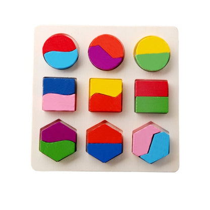 Montessori Shape Recognition Puzzle Board