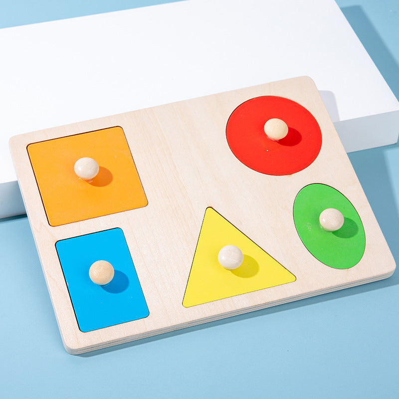 Montessori Geometric Puzzle Panel Set