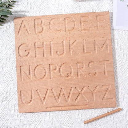 Montessori Wooden Lettering Board