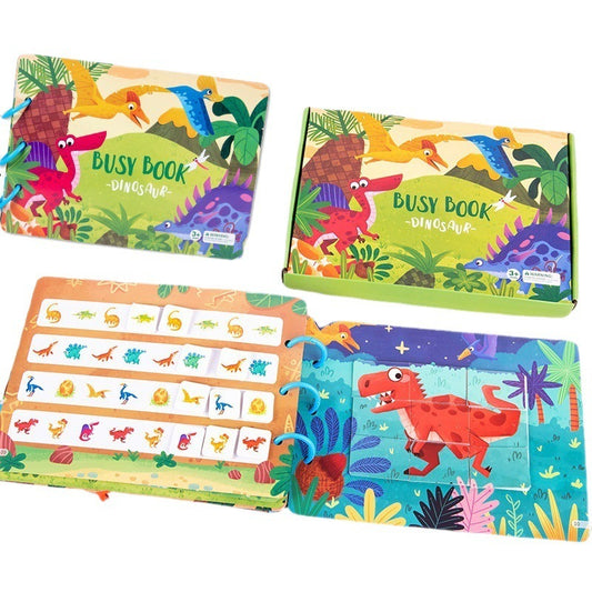 Montessori Animal Sticker Book Puzzle