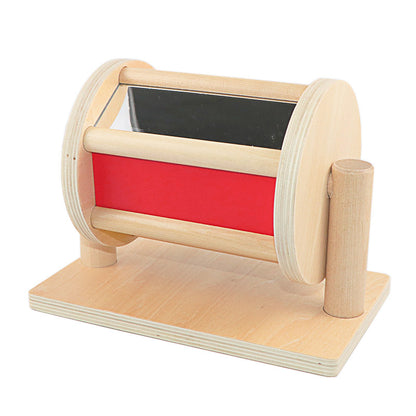 Montessori Wooden Textile Drum