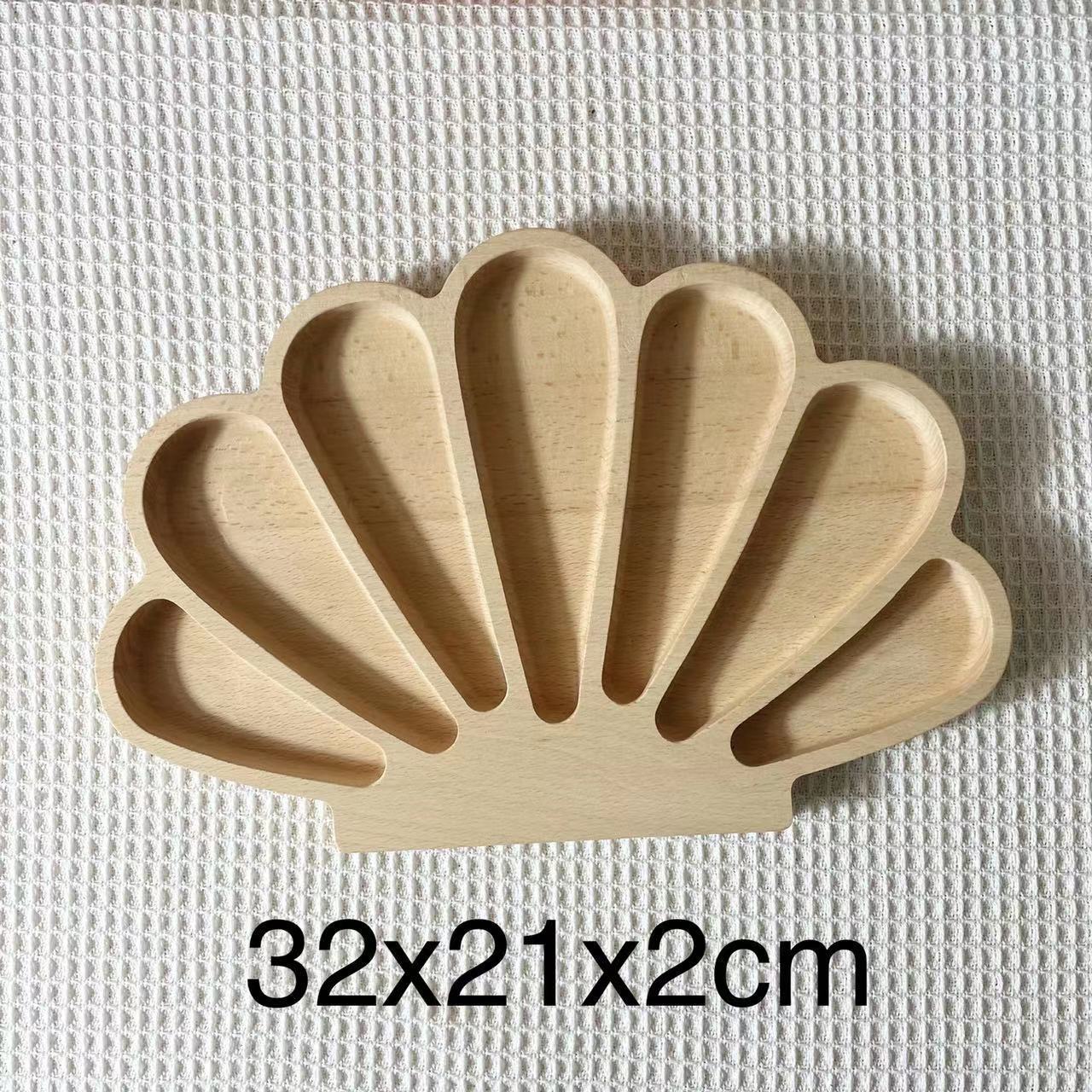 Montessori Log Counting & Sorting Plate