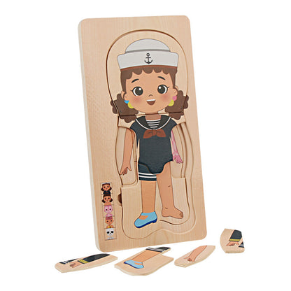 Montessori Professions & Body Puzzle