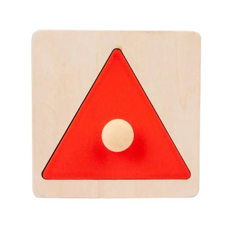 Montessori Geometric Puzzle Panel Set