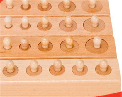 Montessori Wooden Socket Cylinder Set