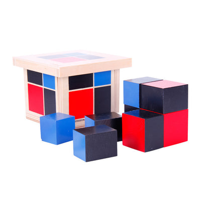 Montessori Binomial Cube Educational Toy