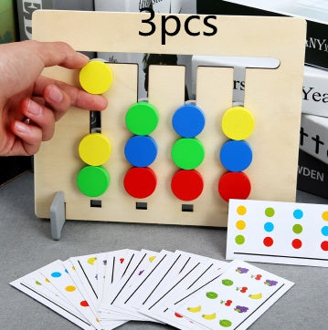 Montessori Double-Sided Wooden Learning Toy