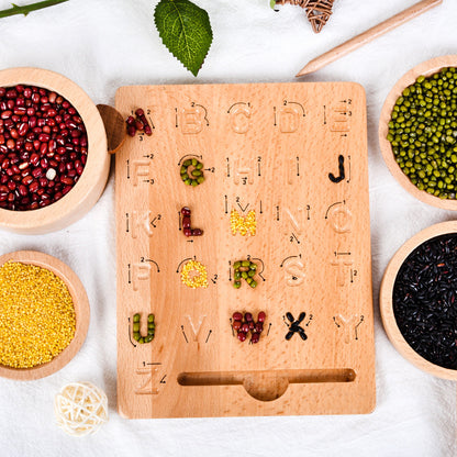 Montessori Wooden Lettering Board