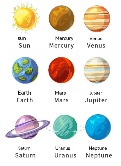 Montessori Solar System Puzzle