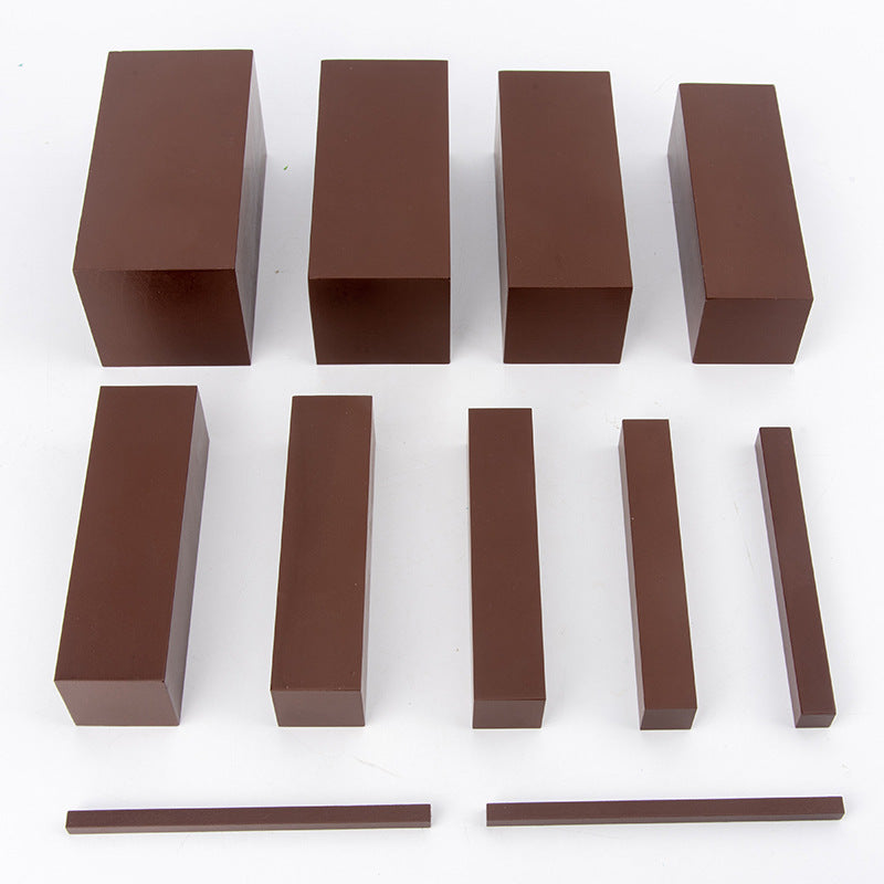 Montessori Brown Ladder Blocks