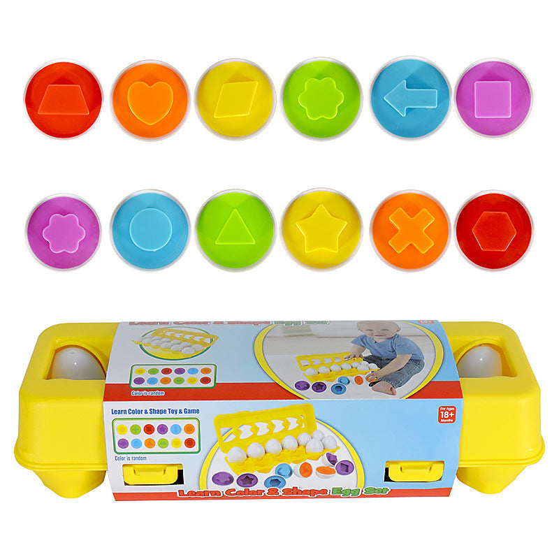 Montessori Smart Egg Matching & Sorting Toy