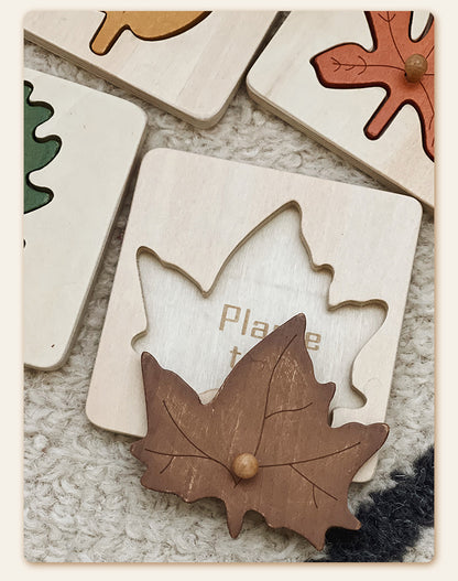 Montessori Leaf Puzzle