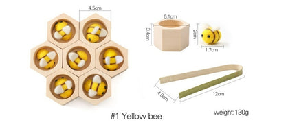 Montessori Wooden Bee Toy