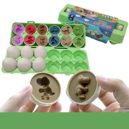 Montessori Smart Egg Matching & Sorting Toy